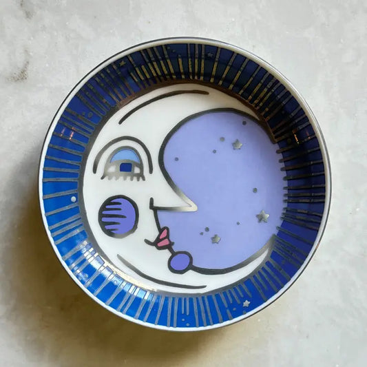 Moon Porcelain Trinket Dish