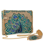 Load image into Gallery viewer, Royal Plume Crossbody Handbag

