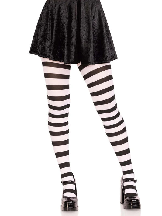Darby Striped Opaque Tights