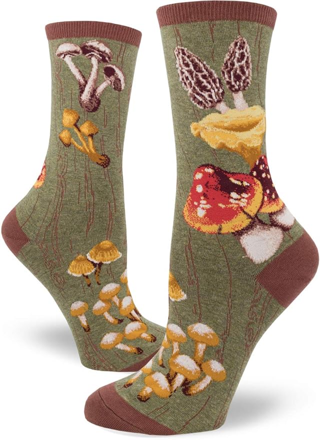 Mushroom Women's Crew Socks