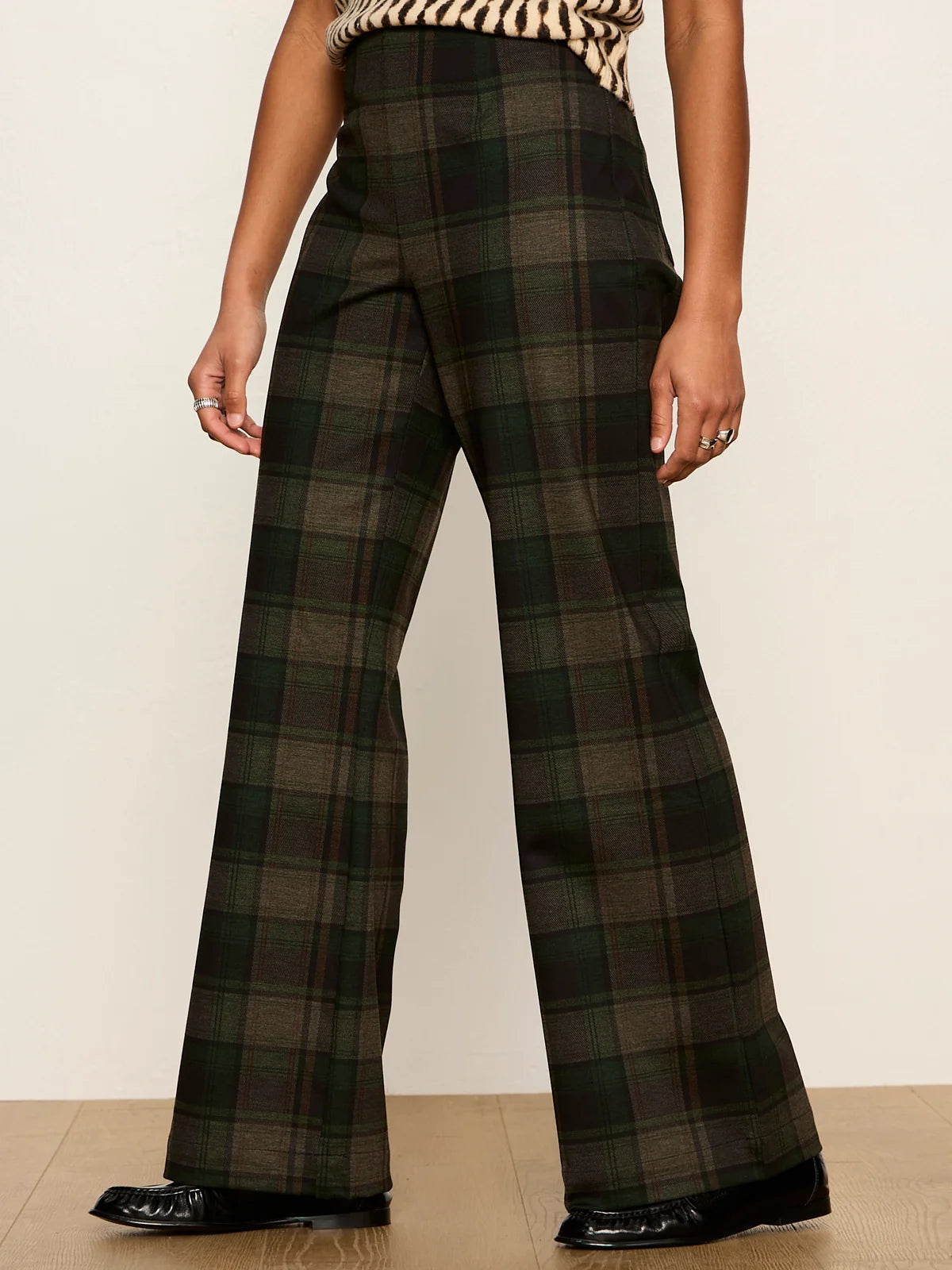 Relay Pull On Pant Kalamata Plaid