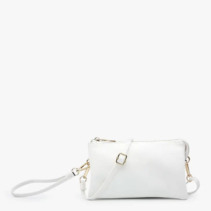 Three Compartment Crossbody/Wristlet