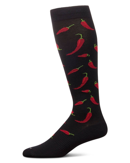 Memoi Chili Pepper Bamboo Compression Socks