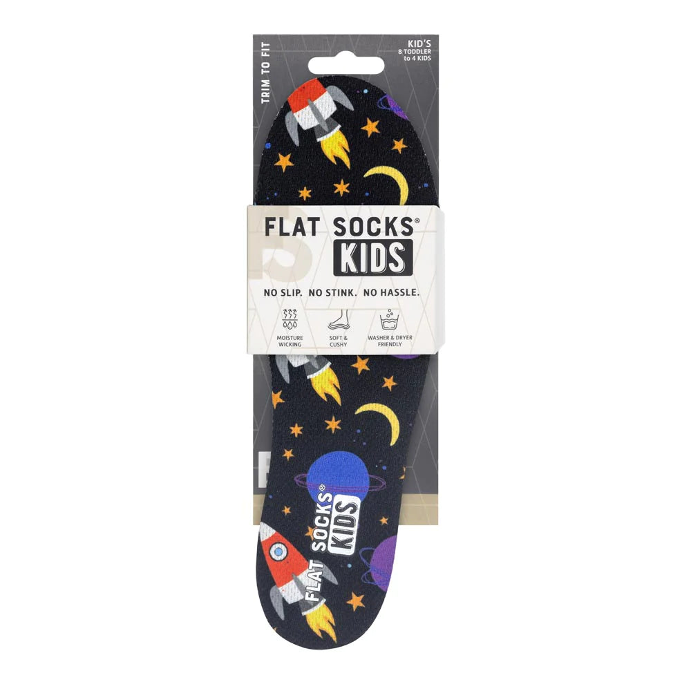 Outerspace Flat Socks Kid's
