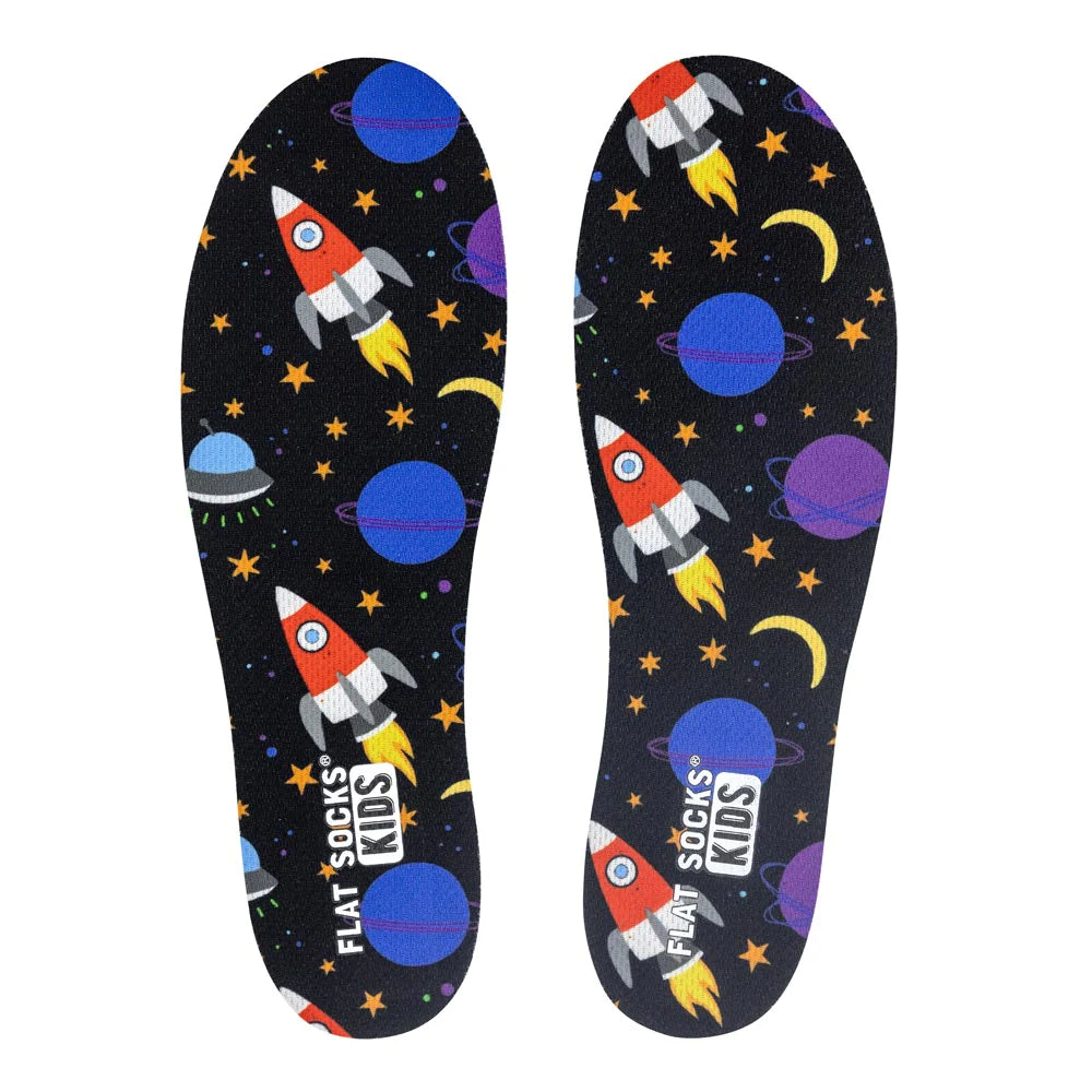 Outerspace Flat Socks Kid's