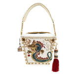 Load image into Gallery viewer, Noble Dragon Top Handle Handbag
