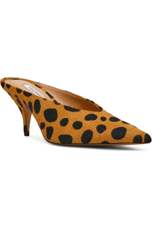 Fonza Spot Leopard Heels