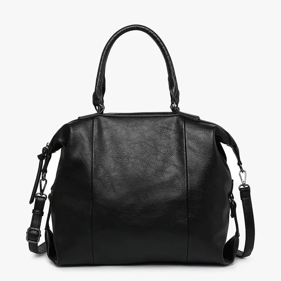 Indy Rustic Dual Handle Tote w/ Strap