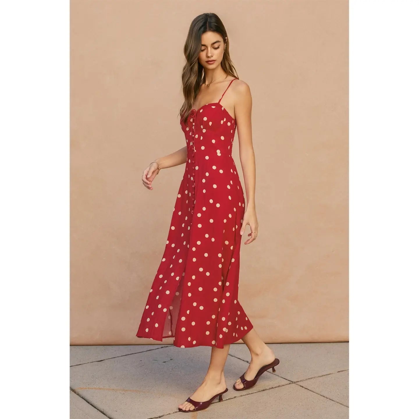 Show Out Sweetheart Corset Midi Dress