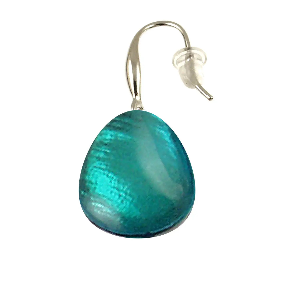 Shoreline Serenade Oval Resin & Shell Earrings