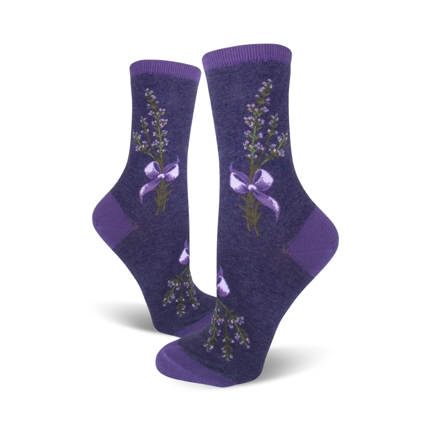 Lavender Harvest Women's Crew Socks