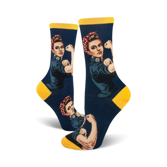 Rosie The Riveter Women's Crew Socks
