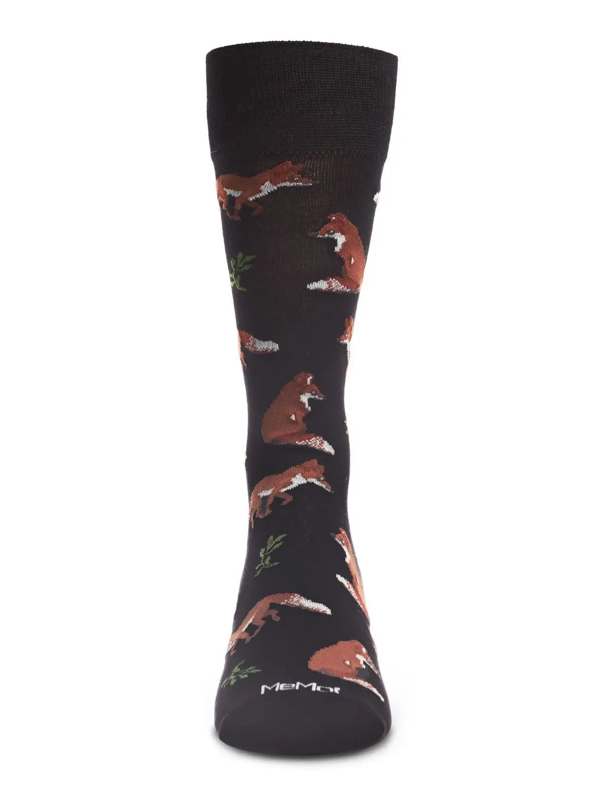 Foxes Bamboo Men's Crew Sock