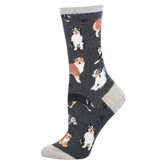 Aussies Women's Cotton Crew Socks