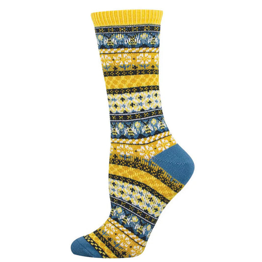 Honey Bee Sweater Socks