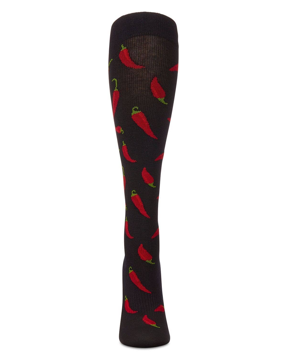 Memoi Chili Pepper Bamboo Compression Socks