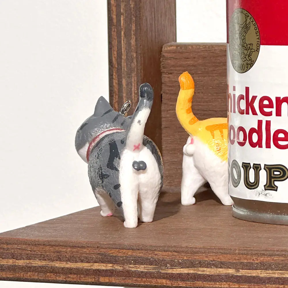 Best Friend Cat Figure Collectable Keyring Random Box