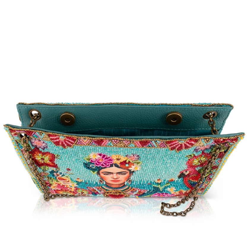 Viva Power Tropical Beaded Crossbody Handbag