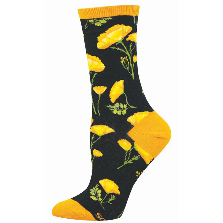 California Poppies Women's Socks