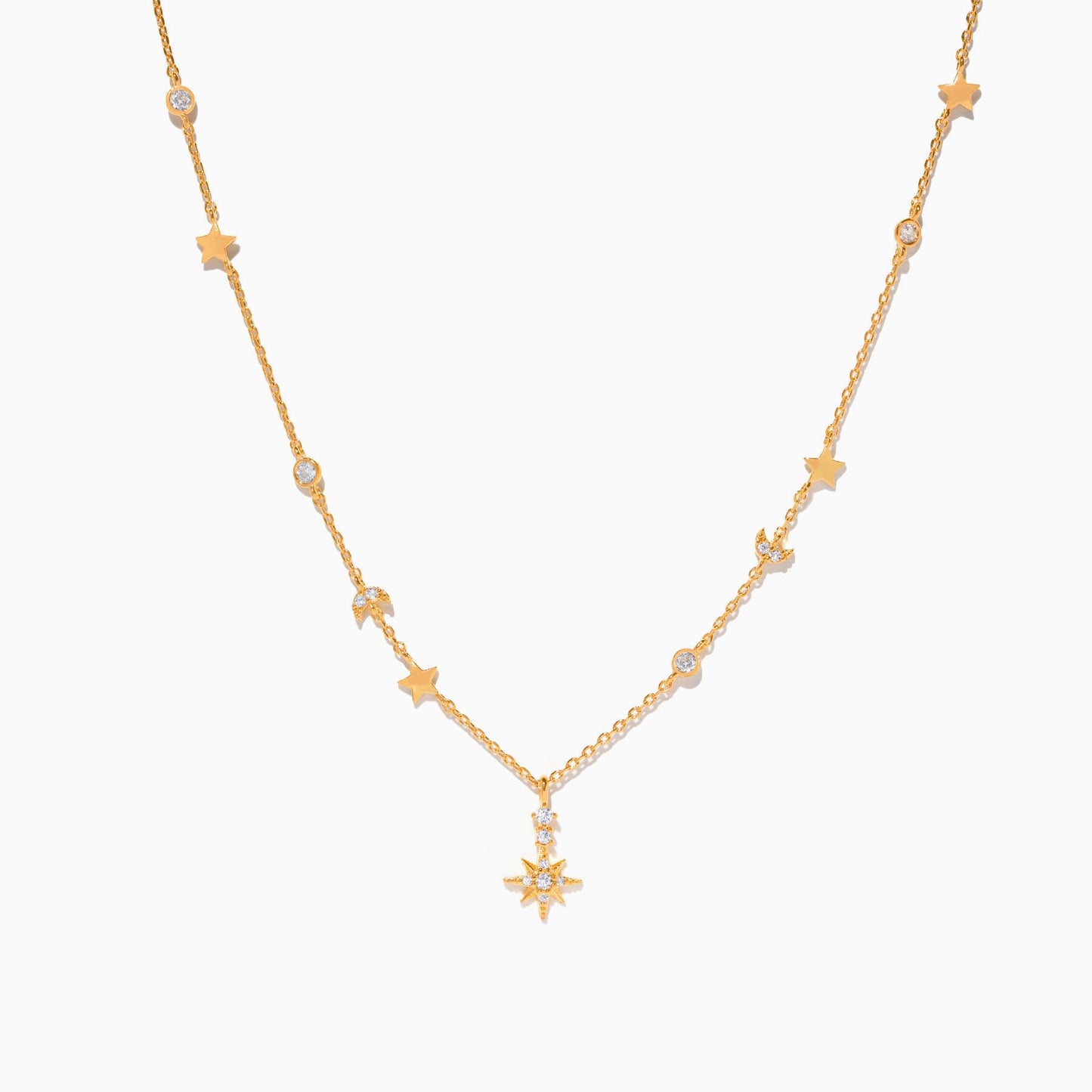 Starbeam Necklace: Gold
