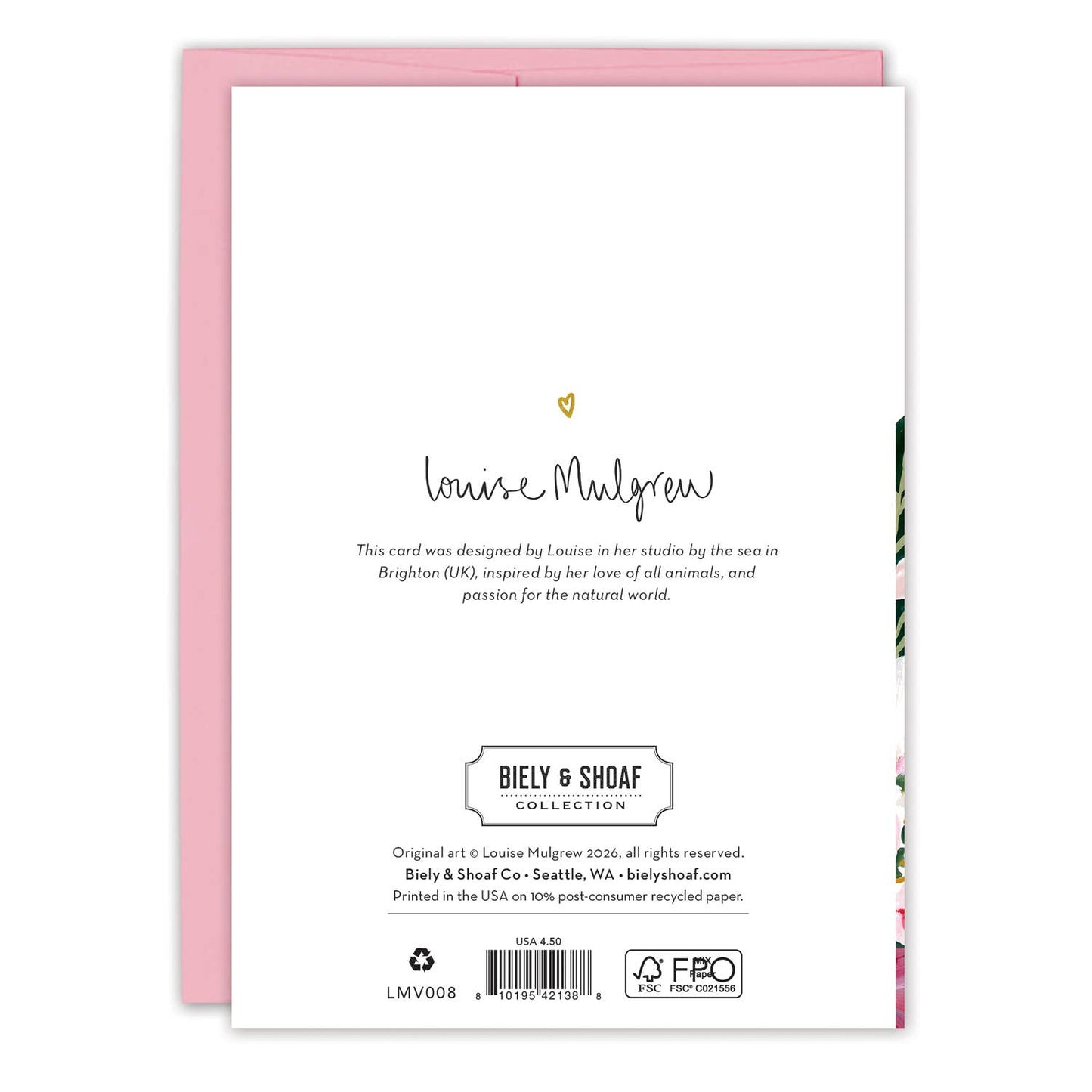 Romantic Florals Happy Valentine's Day Card