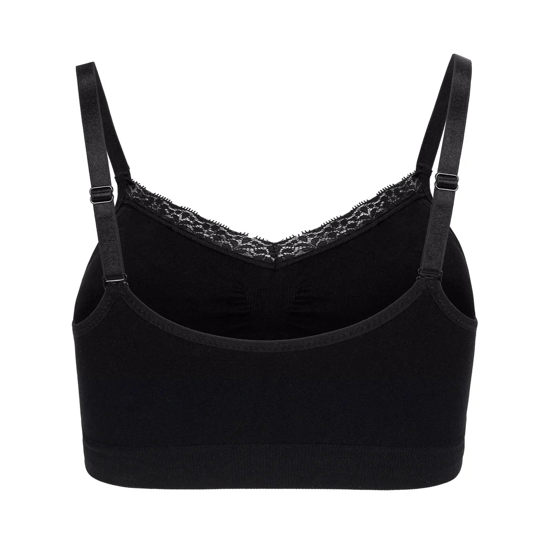 Joy Bra V-neck with Lace Trim (9043)