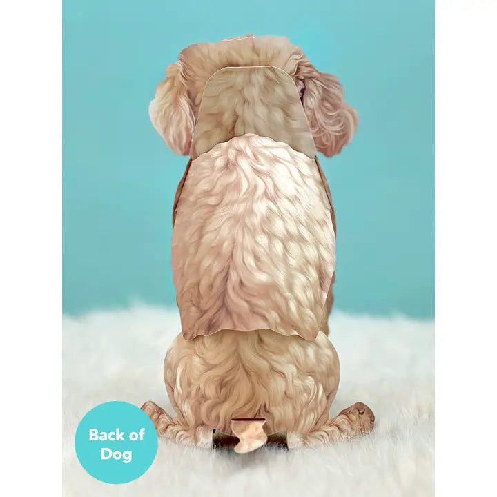 Poodle Pop-Up Card
