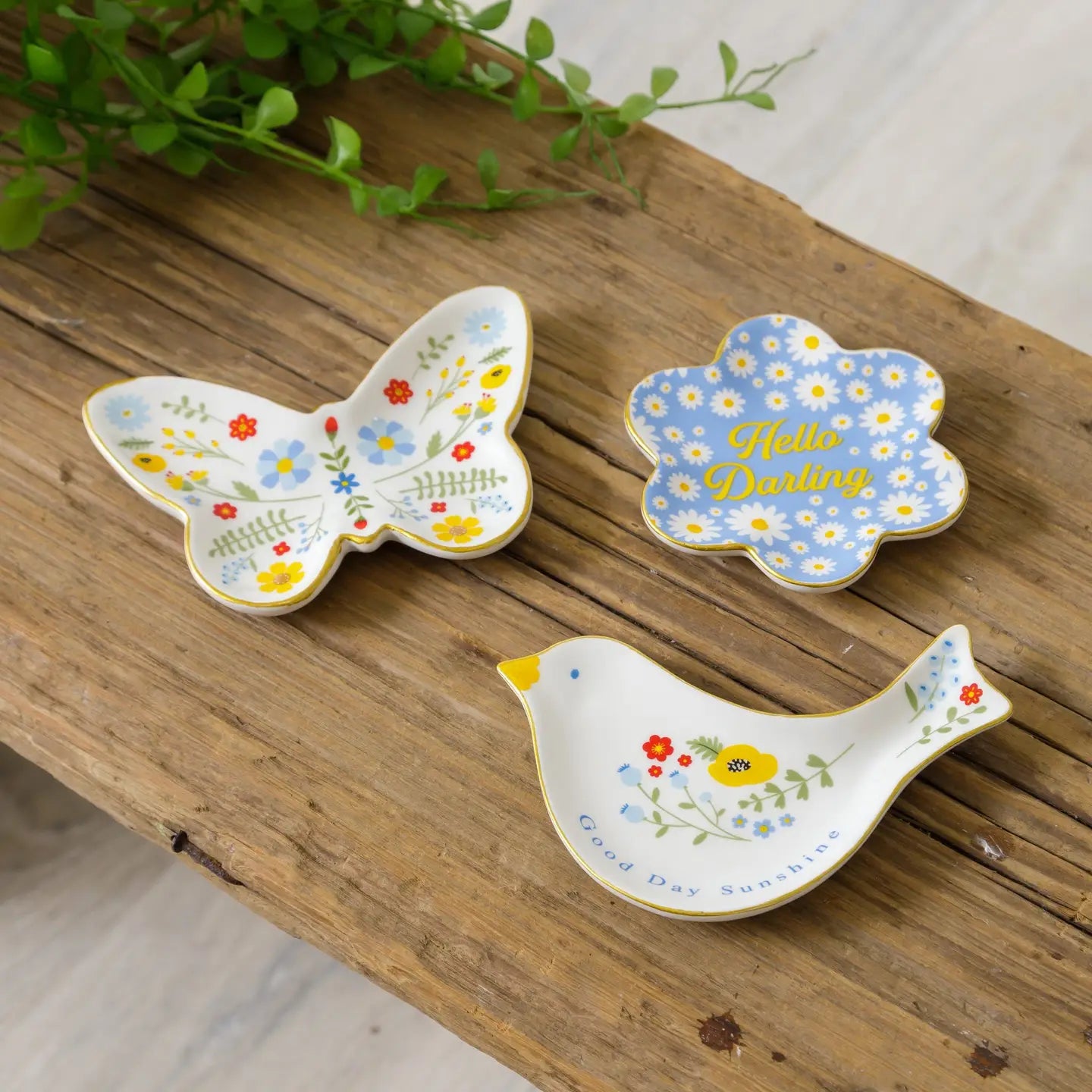 Scattered Petals Trinket Plates