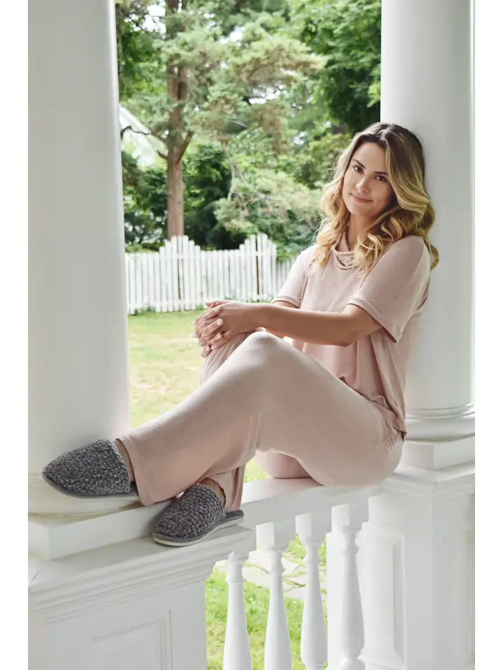 Woven Chenille Textured Plush Sippers