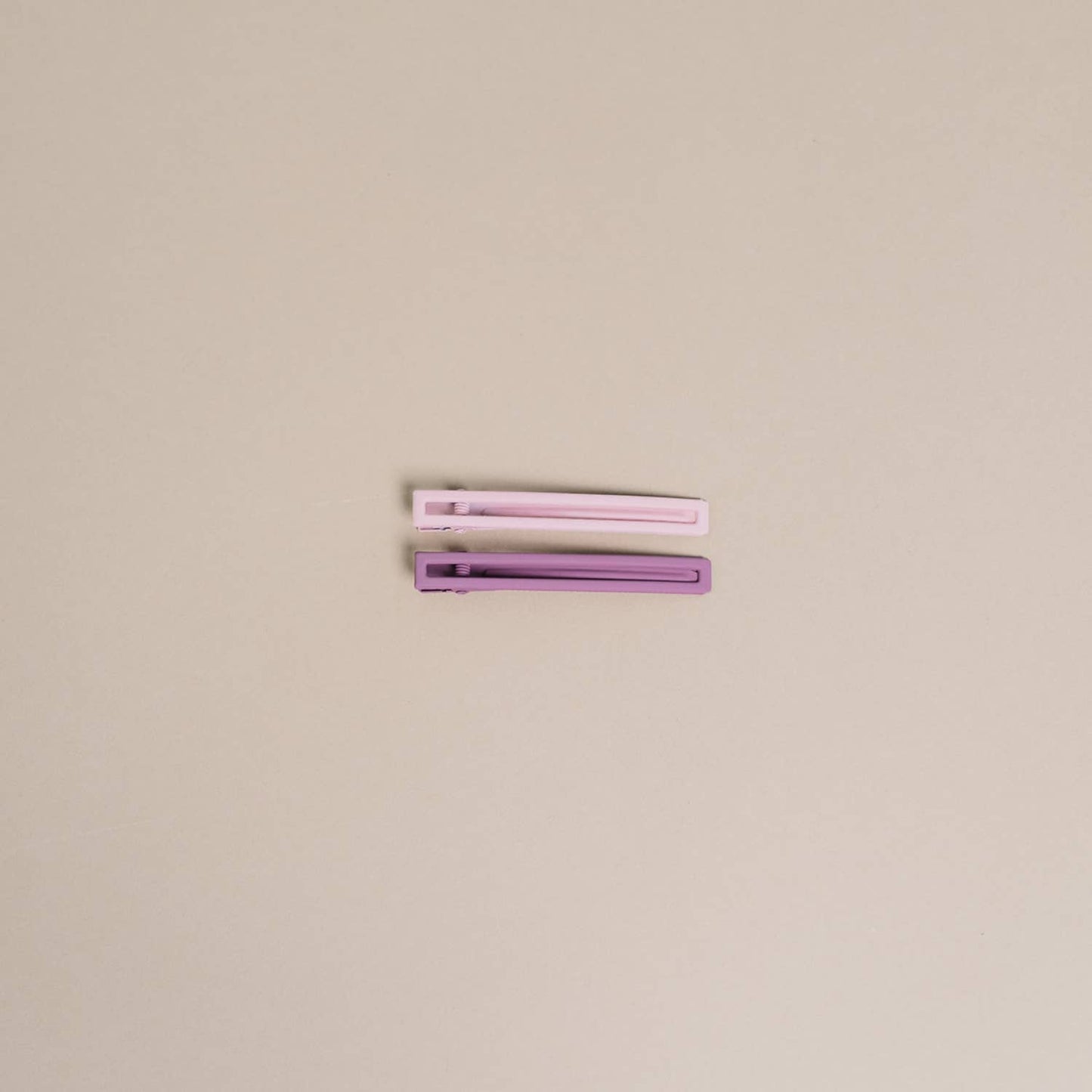 Leia | Mauve + Pink | Alligator Hair Clip | Hair Pin