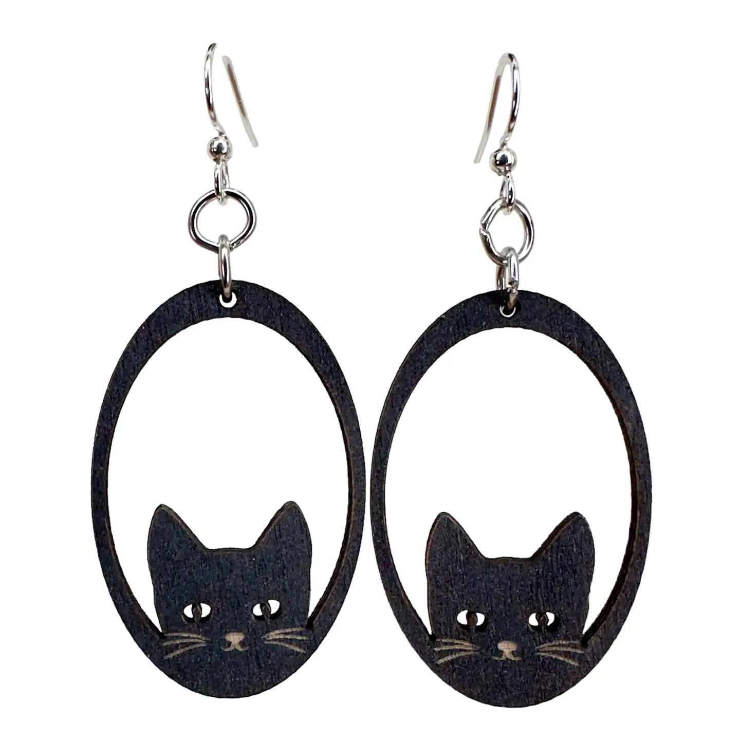 Sneaky Cat Earrings