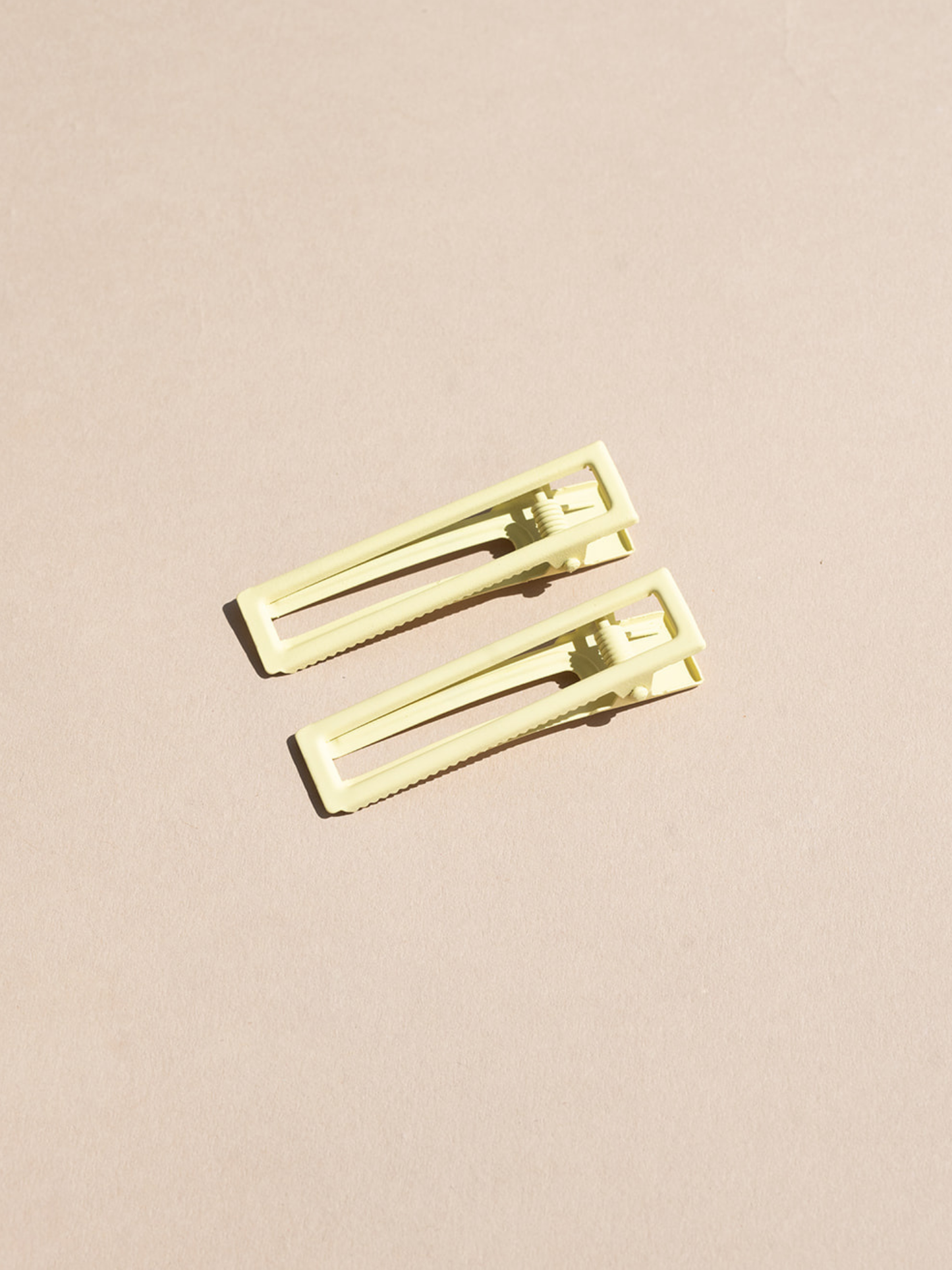 Lu Lu | Butter Yellow | Alligator Hair Clip | Hair Pin