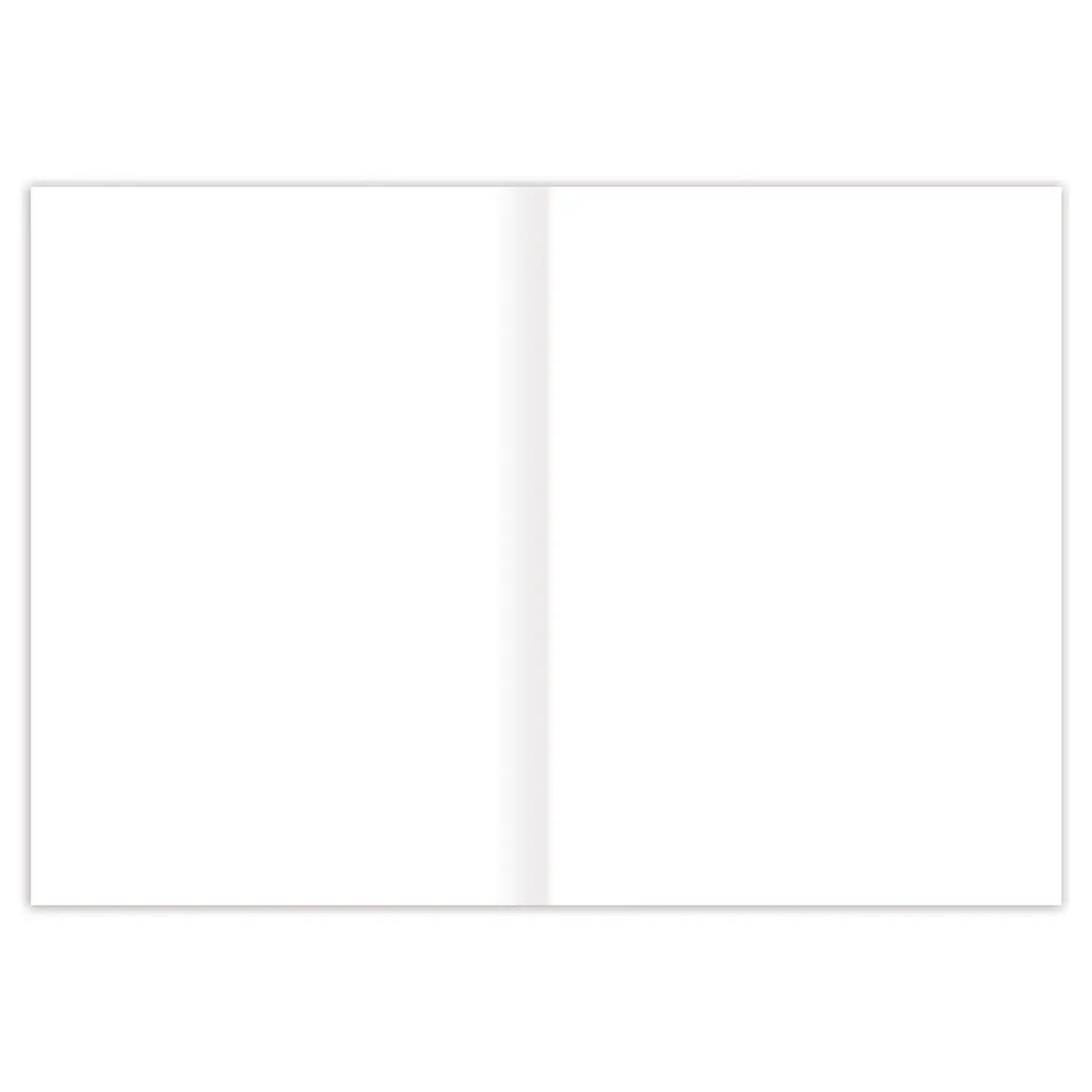 Purple & White Flowers Thank You Card