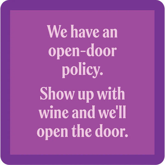 Open-Door Policy Coaster