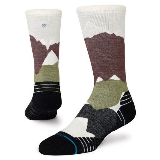 Performance Light Cushion Wool Men's Crew Socks