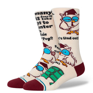 Tootsie X Mr. Owl Men's Crew Socks