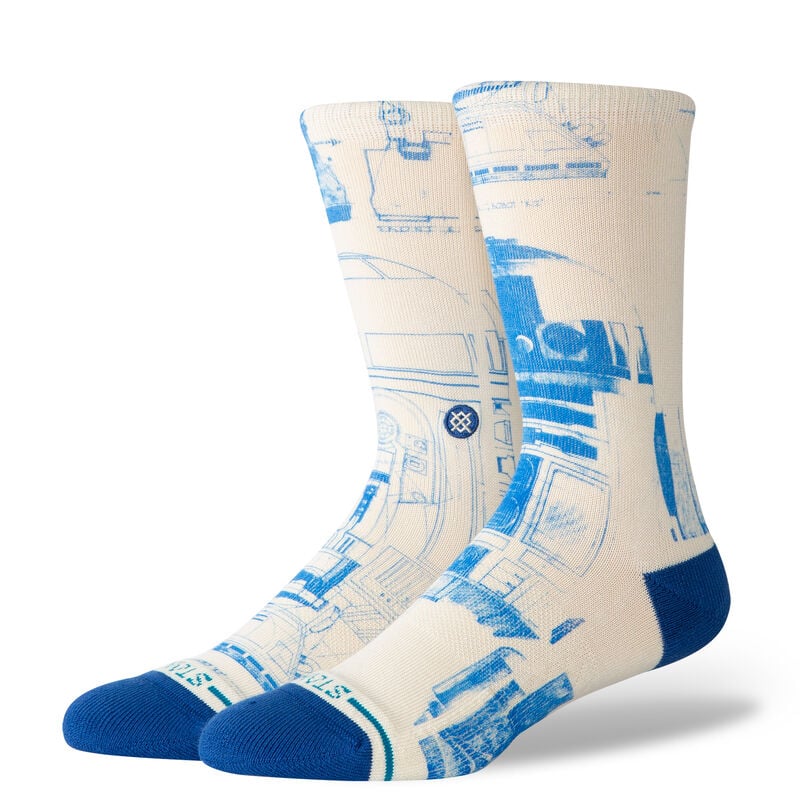 R2D2 Crew Socks - Canvas