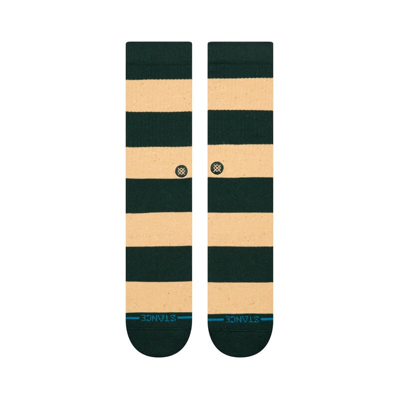 Cotton Crew Medium Cushion Socks - Nep Stripe Crew