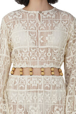Load image into Gallery viewer, Margot Beads Crochet Dress
