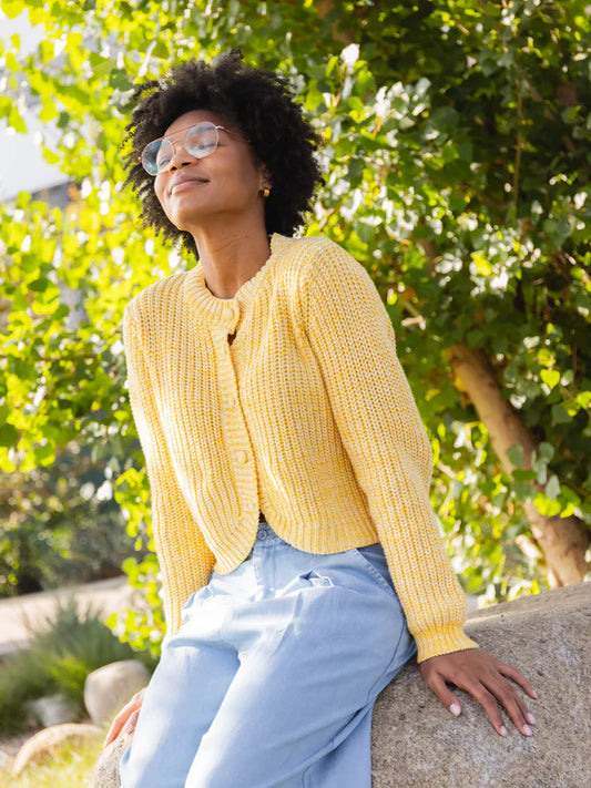 Sunroof Tulip Hem Cardi