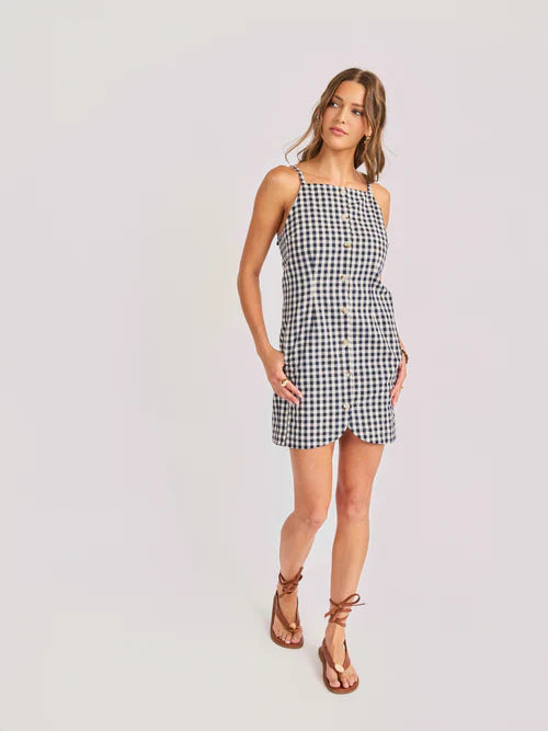 Mustang Gingham Dress
