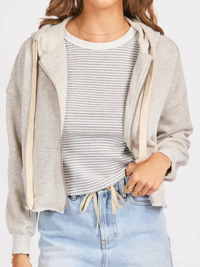 Nora Zip Front Hoodie