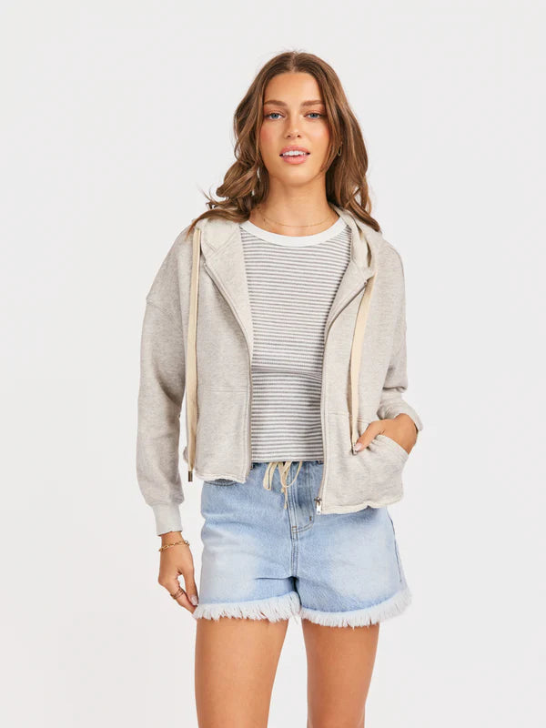 Nora Zip Front Hoodie