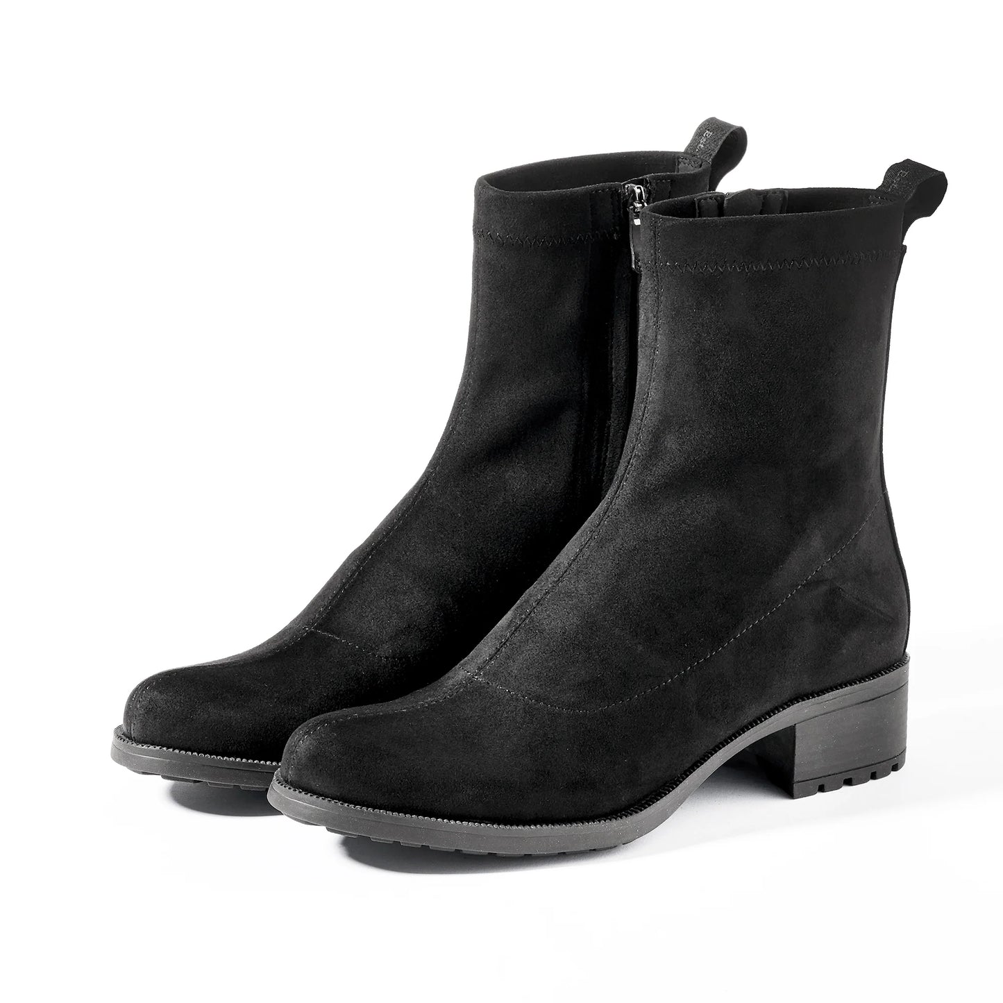 Alba Zip-Up Ankle Boots