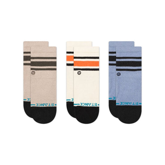 Baby & Toddler BOYD Stringgrey Crew Socks 3 Pack