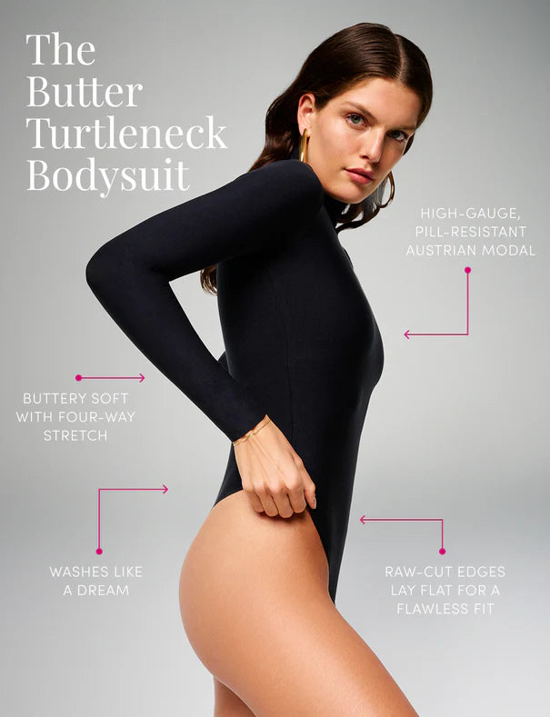 Butter Turtleneck Bodysuit