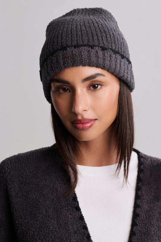 CozyChic® Ribbed Blanket Stitch Beanie