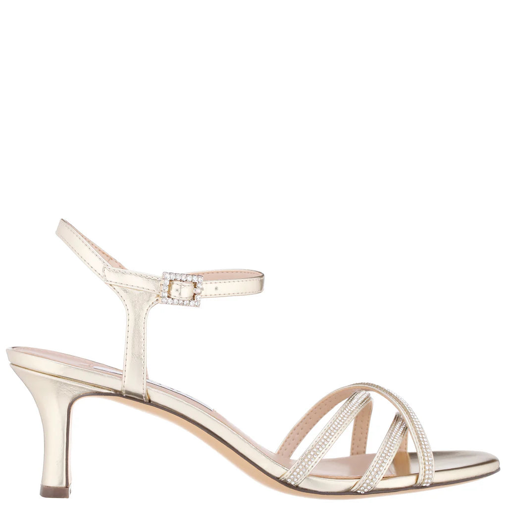 Bobby Strap Mid-Heel Sandal