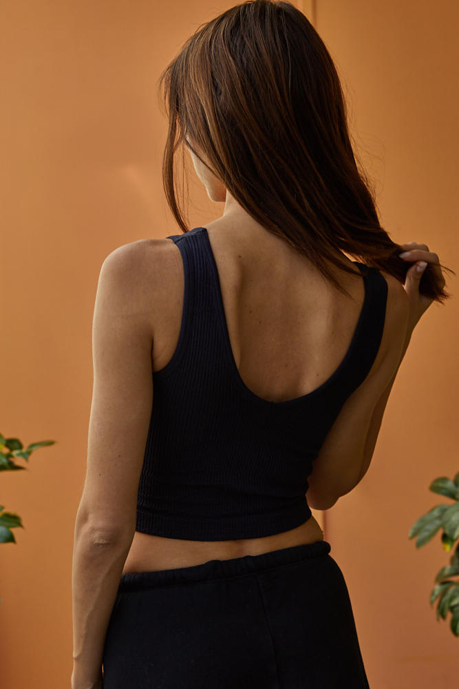 Ruby V Neck Reversible Tank Top