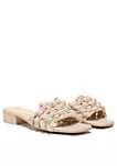 Load image into Gallery viewer, Kenna Vanilla Braided Sandal
